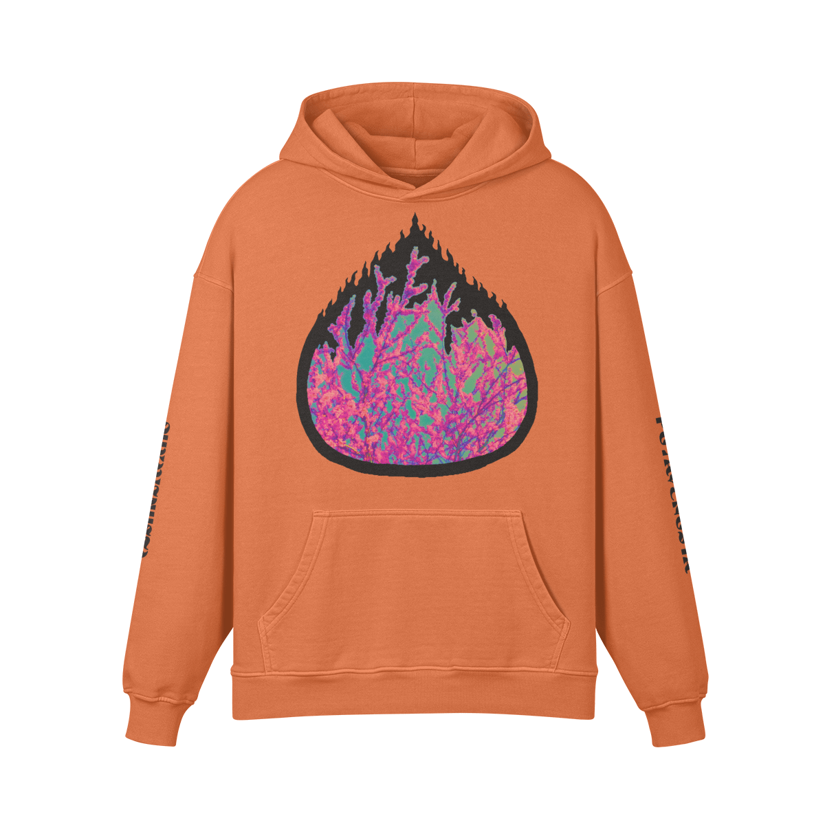 RIO FLAMES - PREMIUM COTTON HOODIE - PUYAVENUSTA