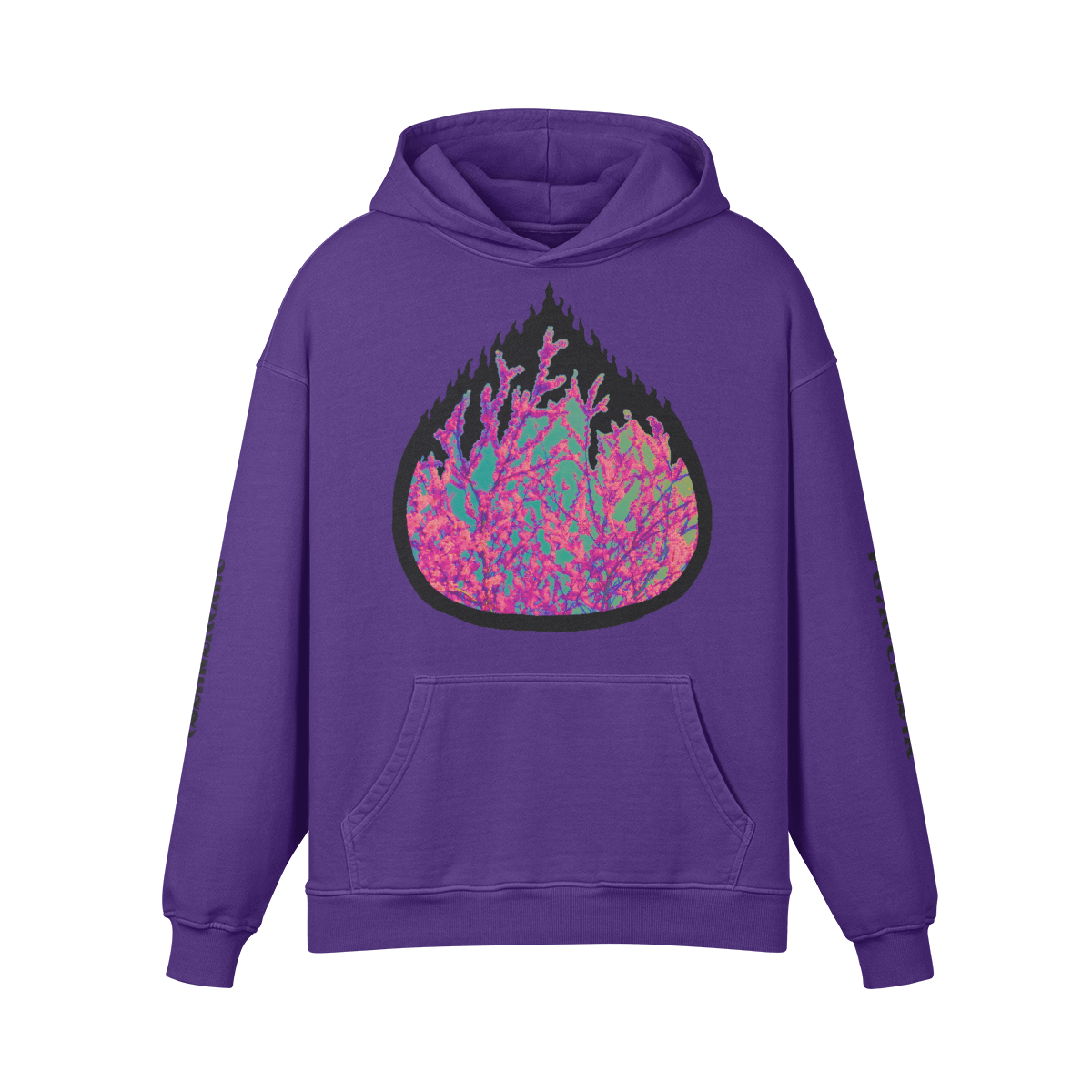 RIO FLAMES - PREMIUM COTTON HOODIE - PUYAVENUSTA