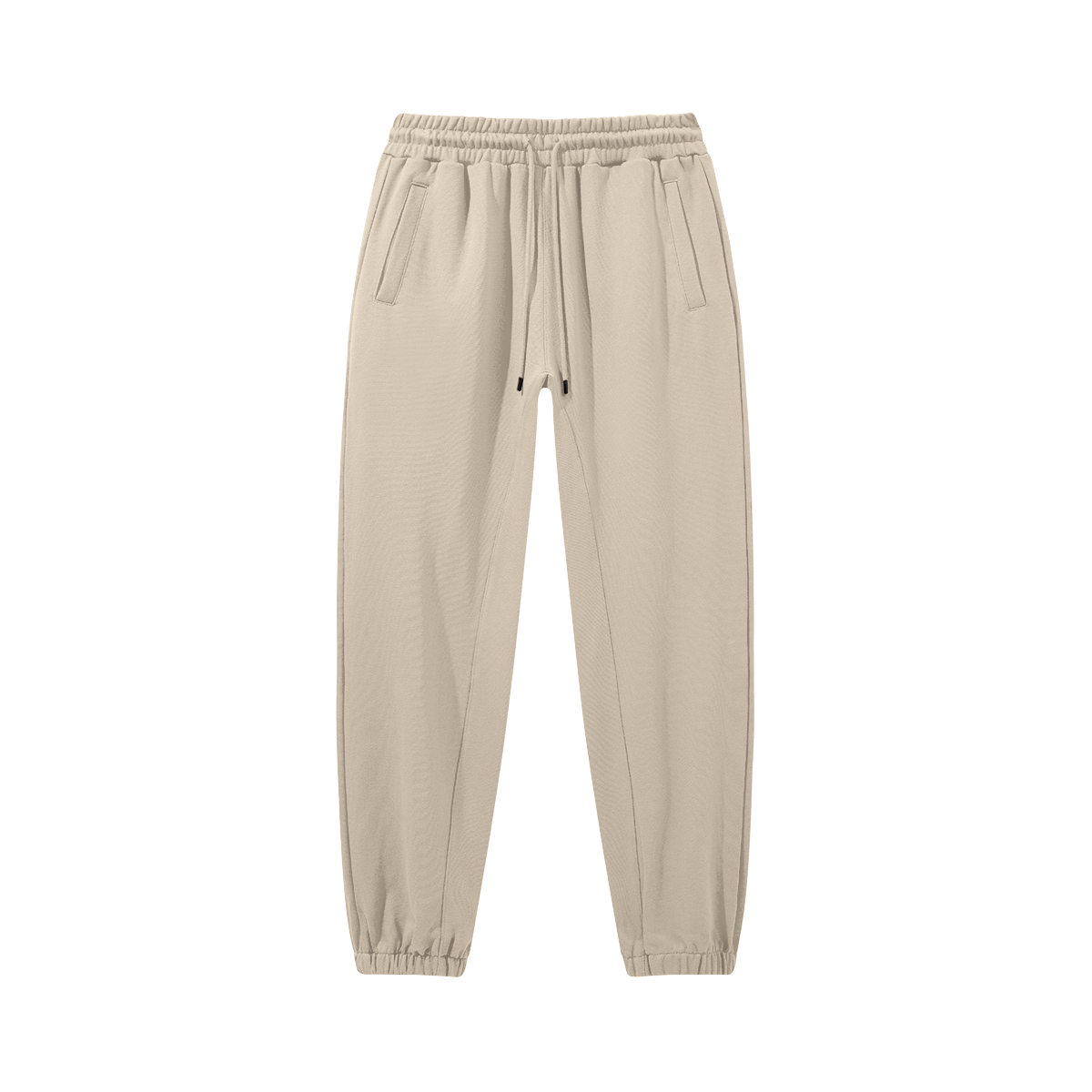 Heavyweight Baggy Sweatpants WHITE LOGO - PUYAVENUSTA