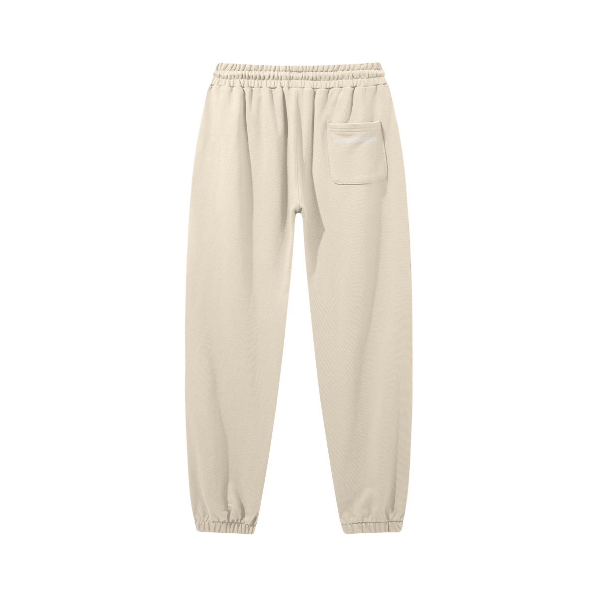 Heavyweight Baggy Sweatpants WHITE LOGO - PUYAVENUSTA