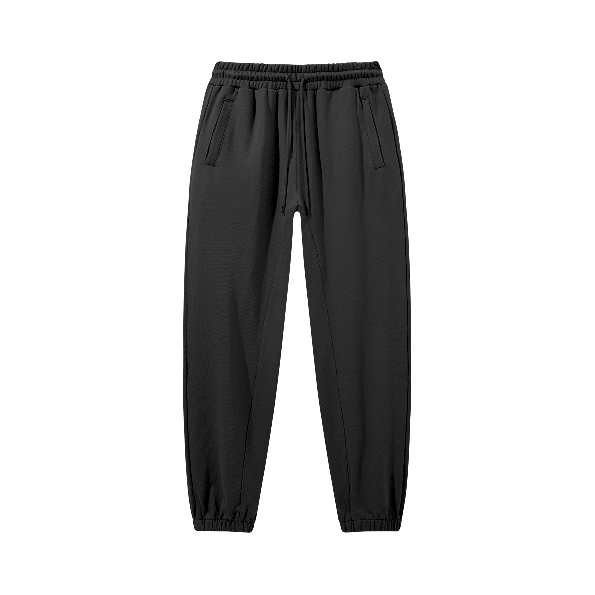 Heavyweight Baggy Sweatpants WHITE LOGO - PUYAVENUSTA