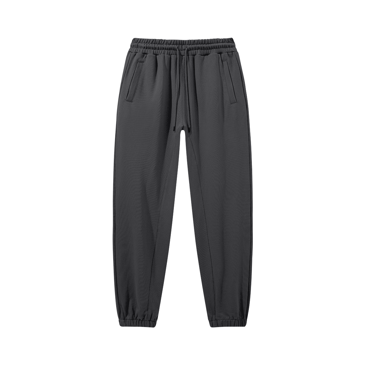 Heavyweight Baggy Sweatpants WHITE LOGO - PUYAVENUSTA