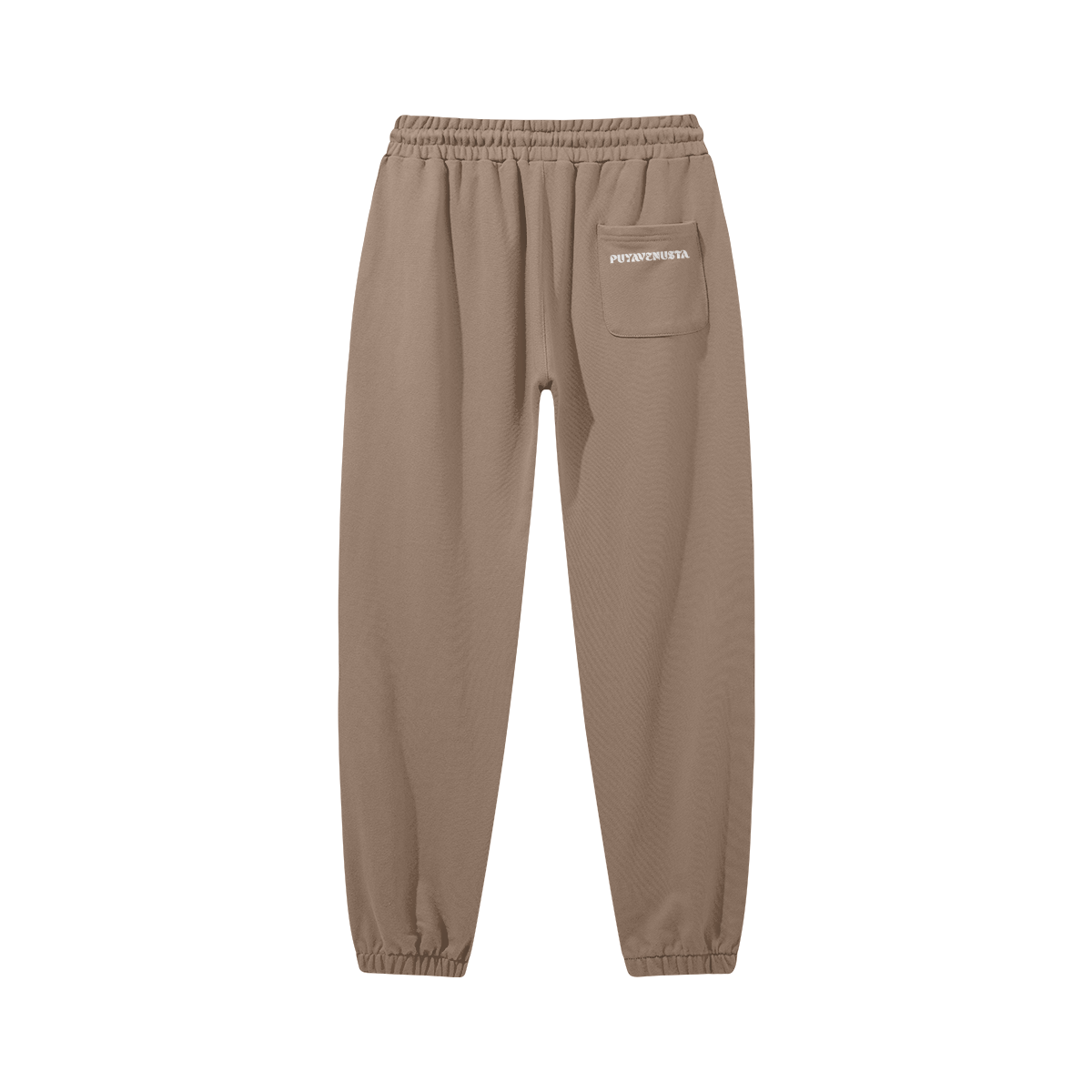 Heavyweight Baggy Sweatpants WHITE LOGO - PUYAVENUSTA