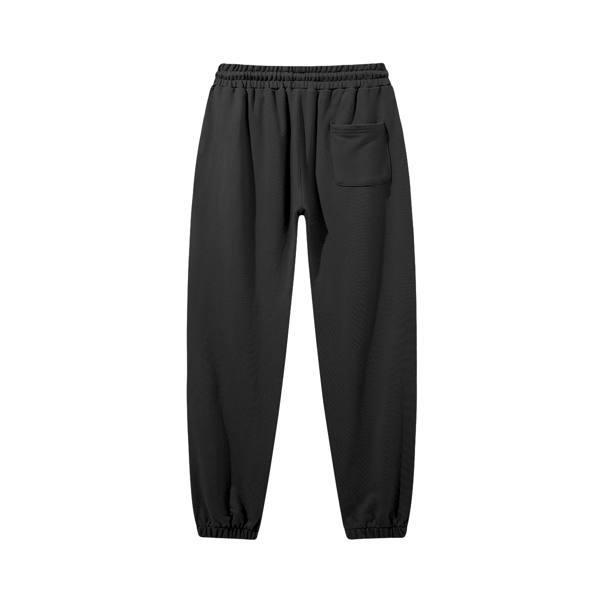 Heavyweight Baggy Sweatpants BLACK LOGO - PUYAVENUSTA