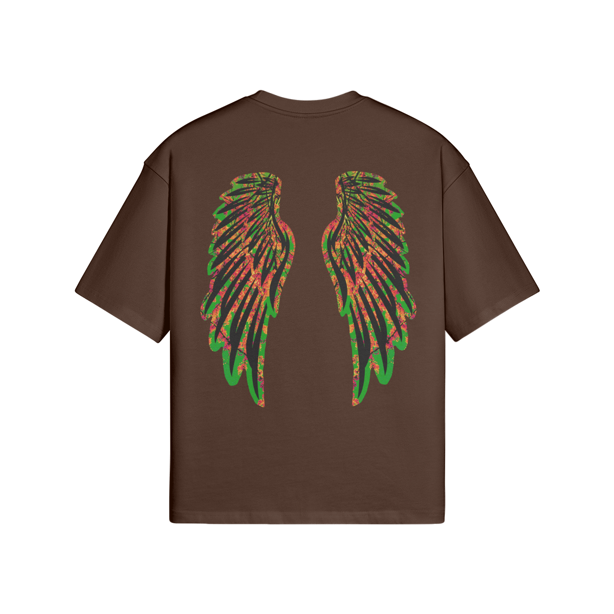 HAWLUCHITO OPEN WINGS x PUYAVENUSTA - PREMIUM COTTON BOXY T-SHIRT - PUYAVENUSTA
