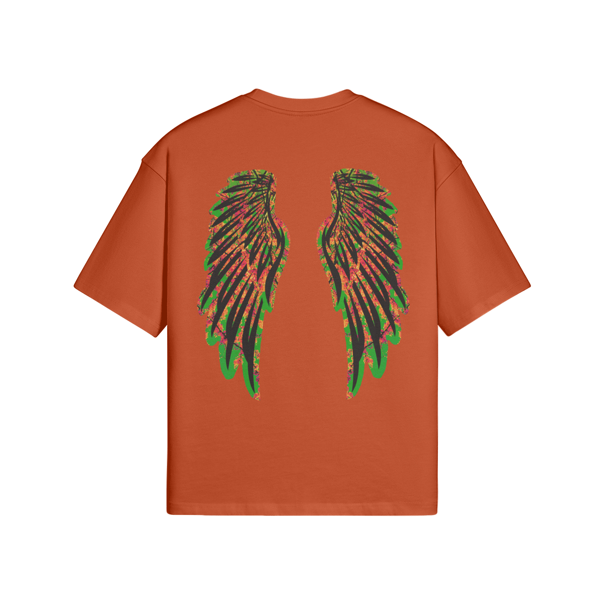 HAWLUCHITO OPEN WINGS x PUYAVENUSTA - PREMIUM COTTON BOXY T-SHIRT - PUYAVENUSTA