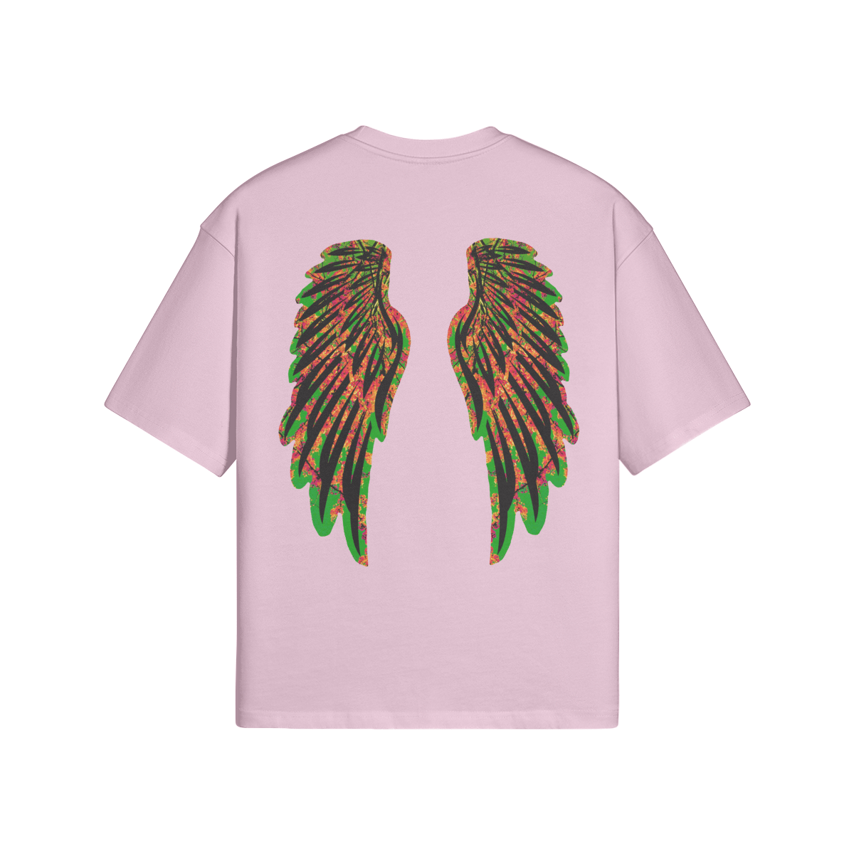 HAWLUCHITO OPEN WINGS x PUYAVENUSTA - PREMIUM COTTON BOXY T-SHIRT - PUYAVENUSTA