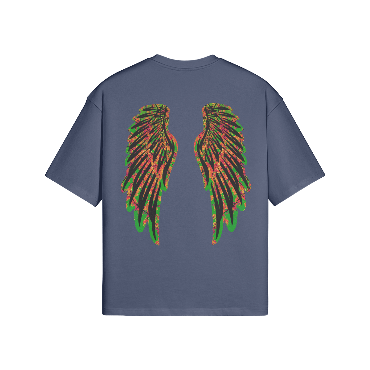 HAWLUCHITO OPEN WINGS x PUYAVENUSTA - PREMIUM COTTON BOXY T-SHIRT - PUYAVENUSTA