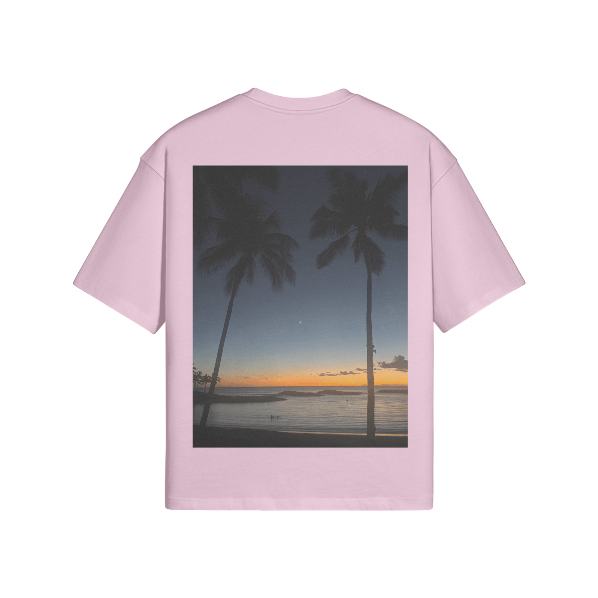 KO OLINA SUNSETS x PUYAVENUSTA - PREMIUM COTTON BOXY T-SHIRT - PUYAVENUSTA