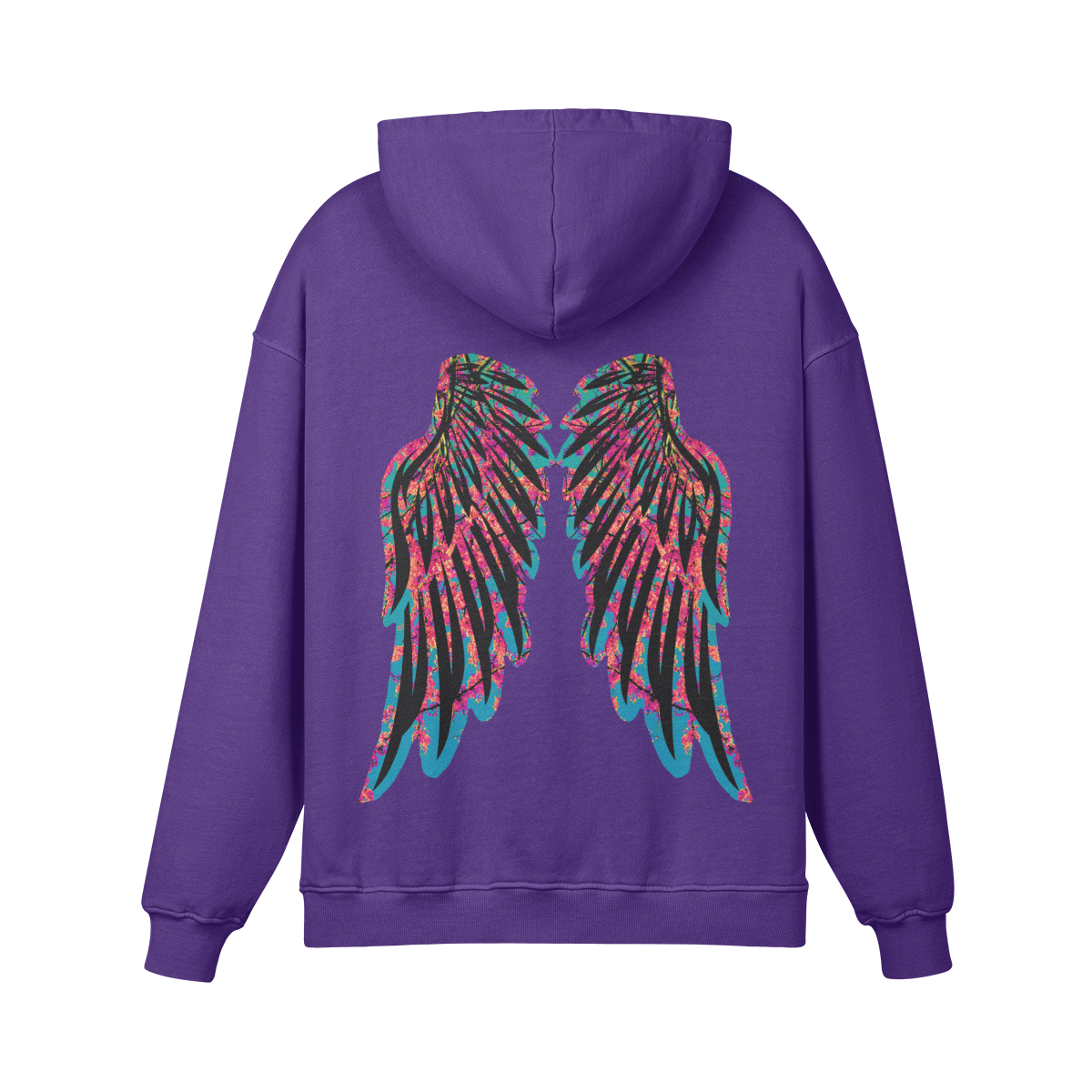 PUYAVENUSTA x RIO FLAMES WINGS - PREMIUM COTTON HOODIE - PUYAVENUSTA