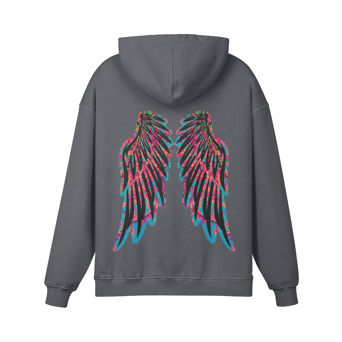 PUYAVENUSTA x RIO FLAMES WINGS - PREMIUM COTTON HOODIE - PUYAVENUSTA