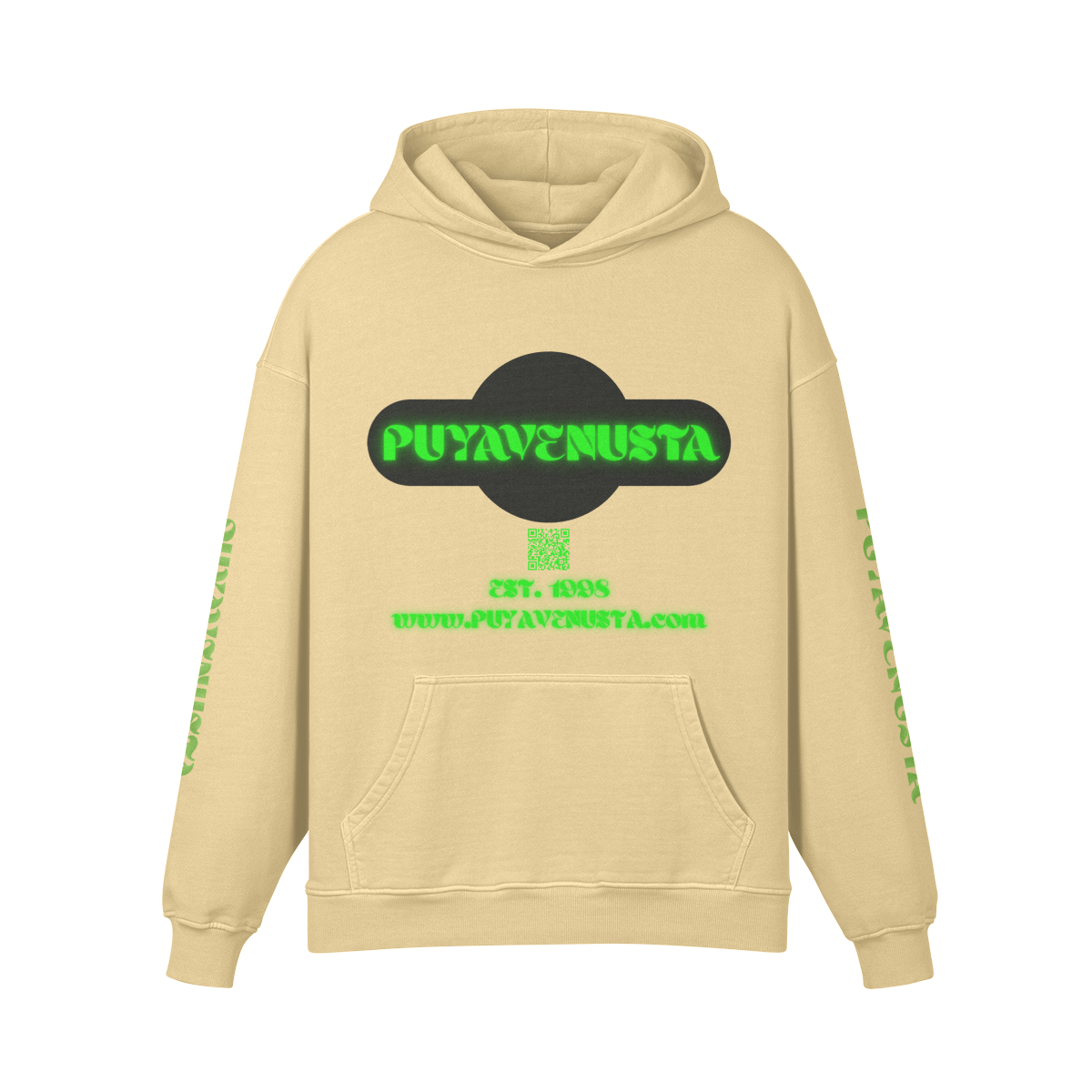 UFS SATURN - PREMIUM COTTON HOODIE - PUYAVENUSTA
