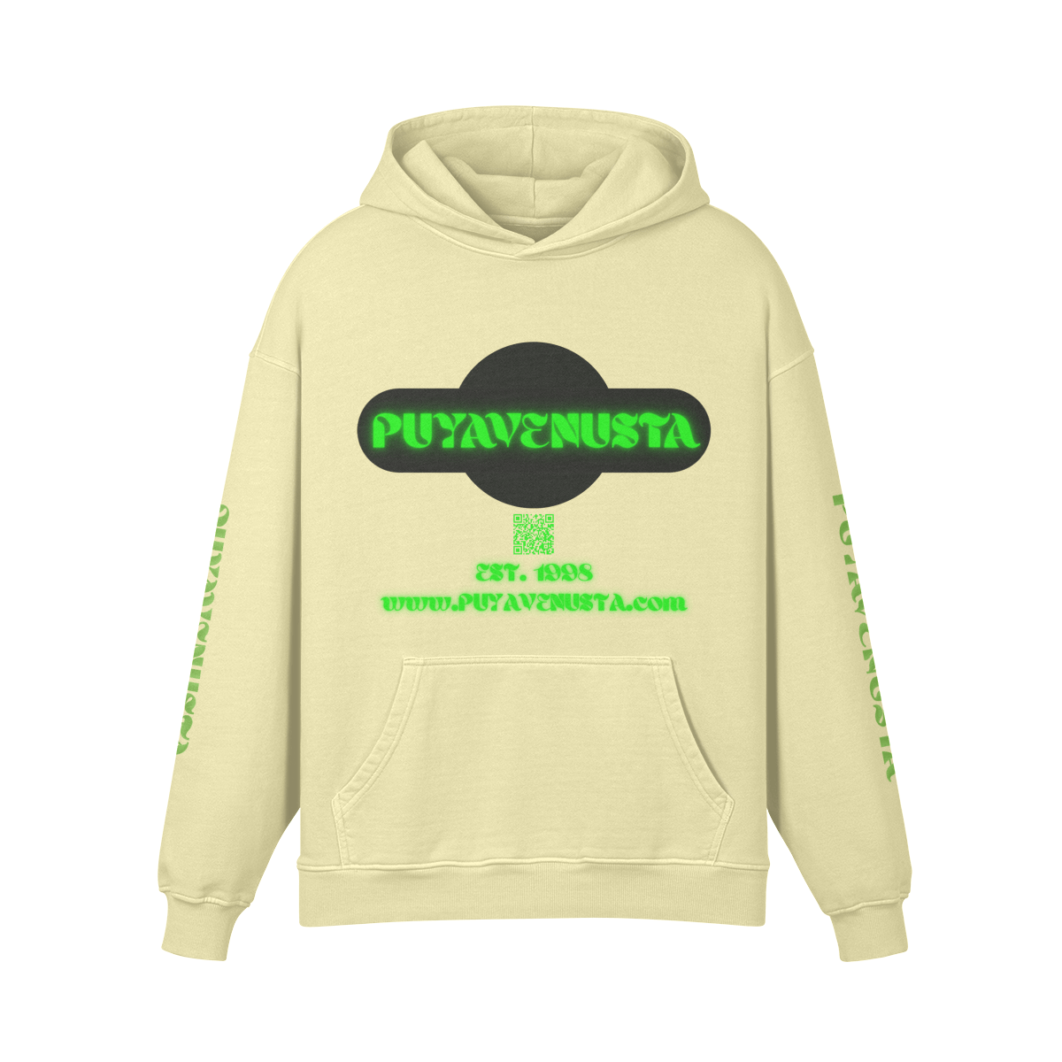 UFS SATURN - PREMIUM COTTON HOODIE - PUYAVENUSTA