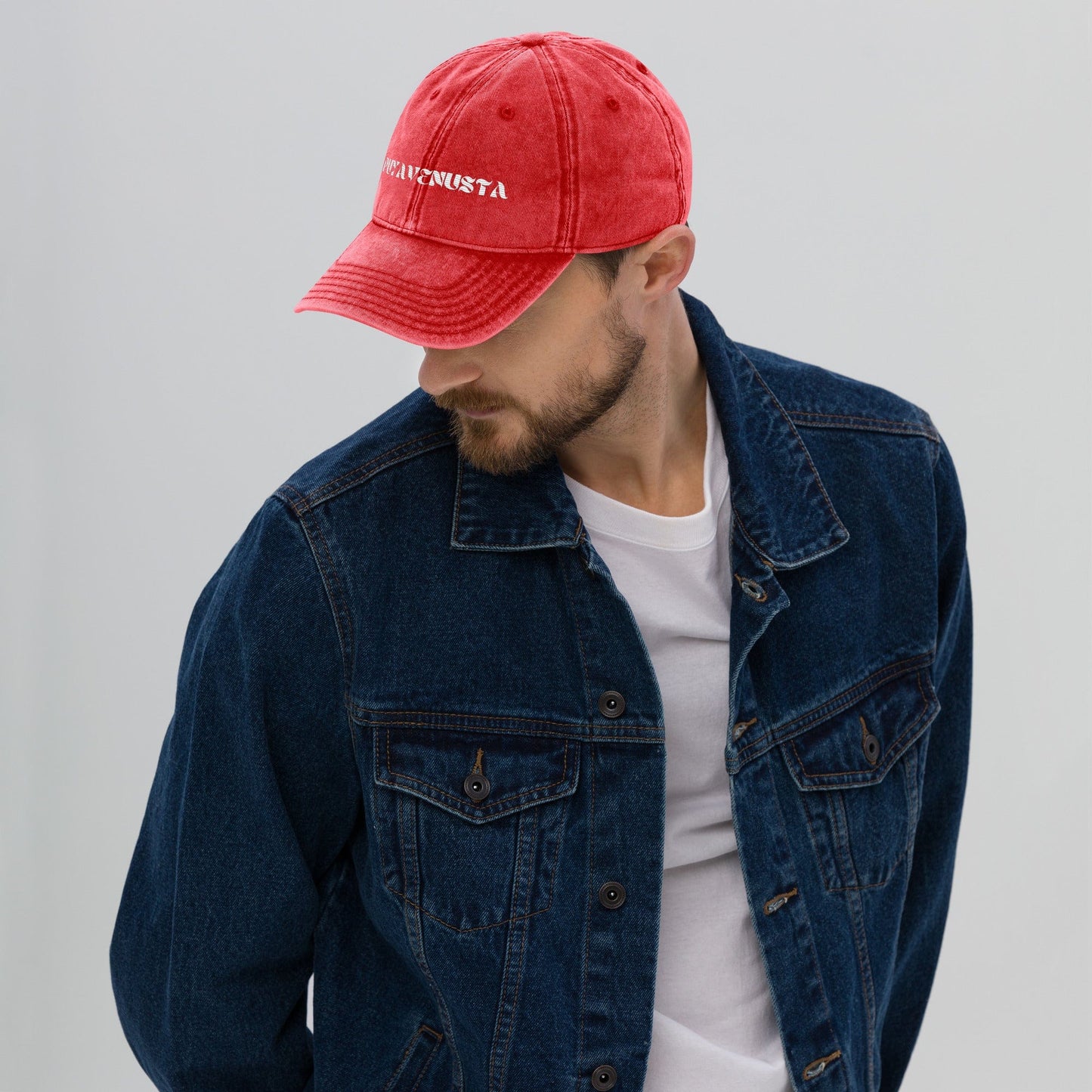 PUYAVENUSTA VINTAGE COTTON TWILL CAP - PuyaVenusta