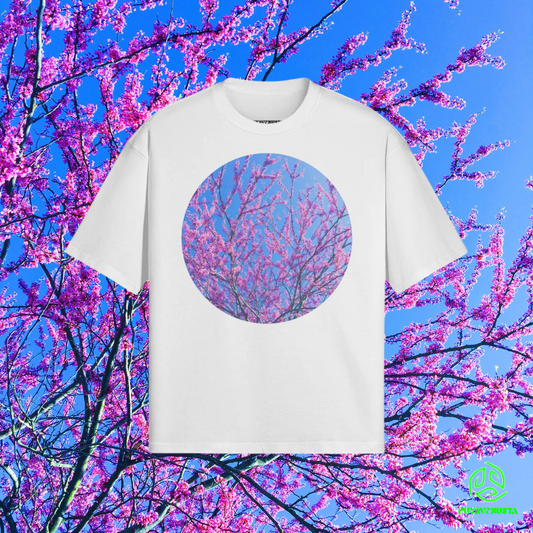 SAKURA GLOBE - PREMIUM COTTON BOXY T-SHIRTS - PUYAVENUSTA