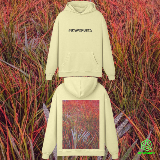 PUYAVENUSTA x SEA OF FIRE - PREMIUM COTTON HOODIE - PUYAVENUSTA