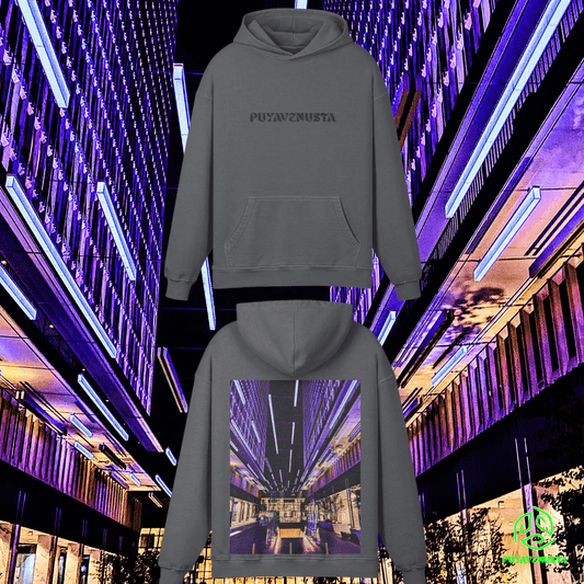 PUYAVENUSTA x NEON ATL - PREMIUM COTTON HOODIE - PUYAVENUSTA