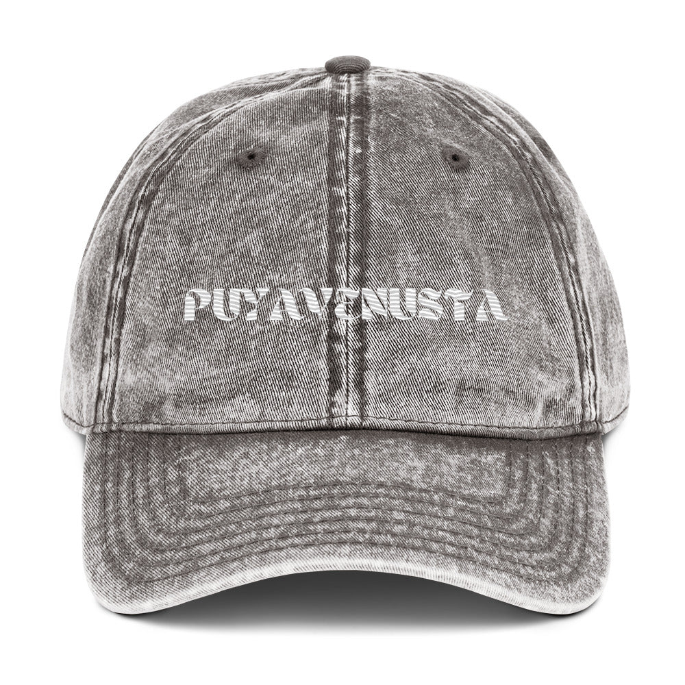 PUYAVENUSTA VINTAGE COTTON TWILL CAP