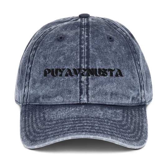 PUYAVENUSTA - Vintage Cotton Twill Cap